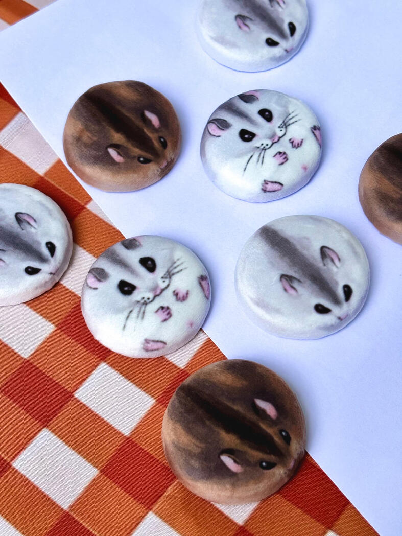 Hamster badges Hamster badges